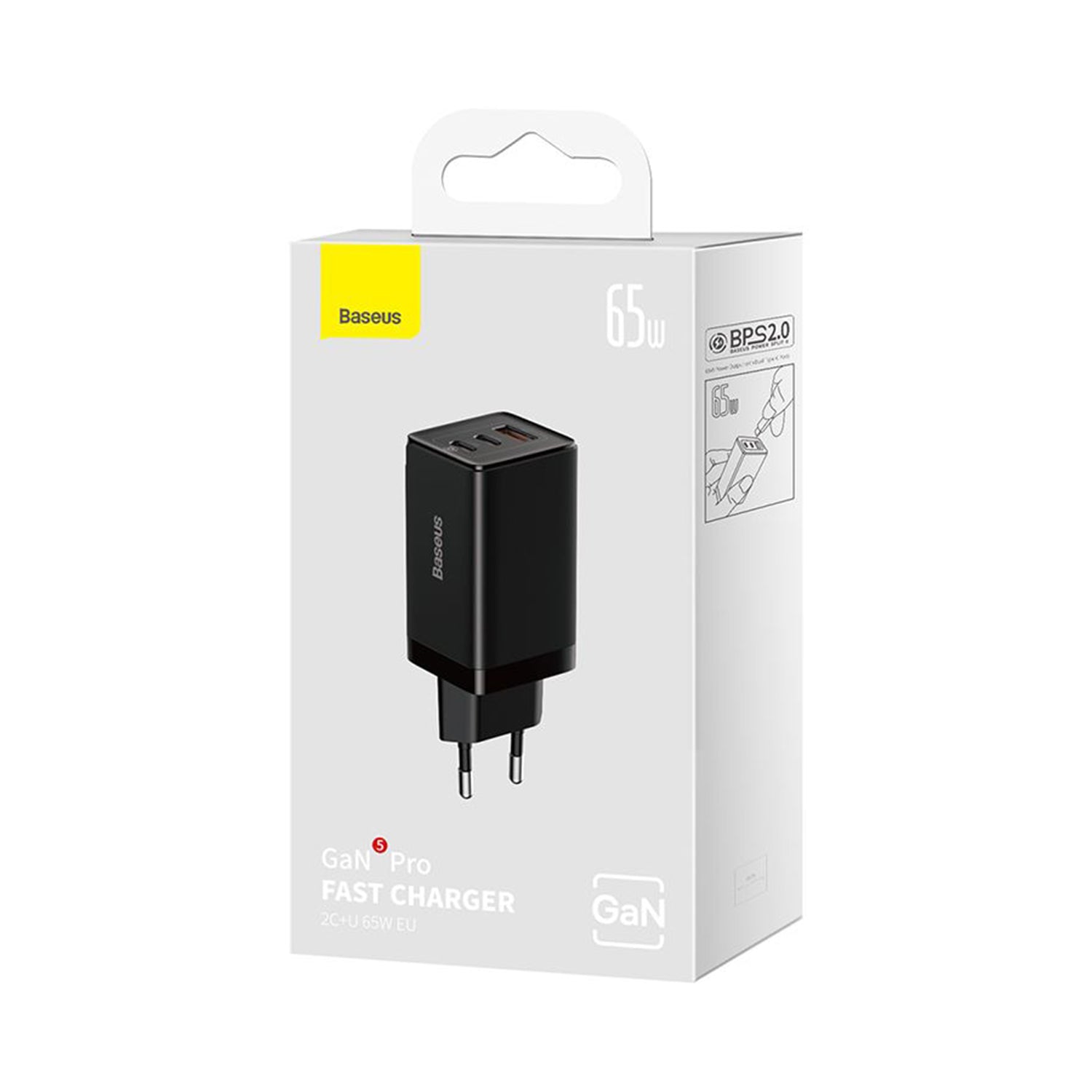 Baseus GaN5 Pro 2xUSB-C + USB