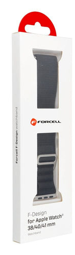 FORCELL Strap for Apple Watch - Black - 38/40/41 mm