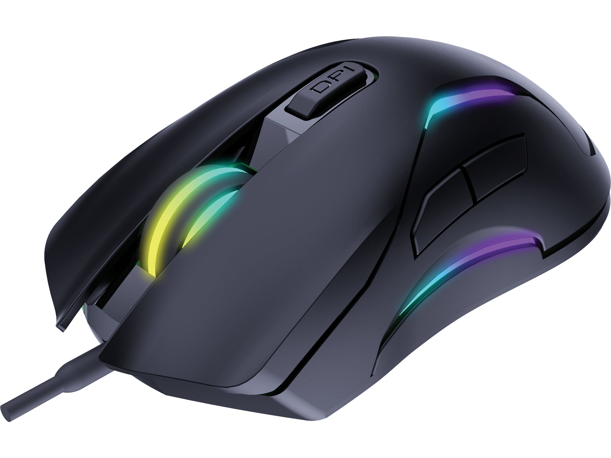 Sandberg LightFlow 6D Gamer Mouse, Black - billede 2