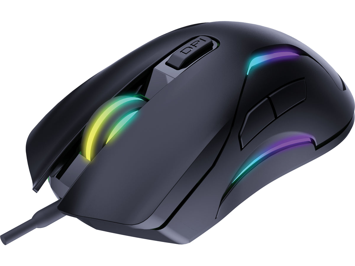 Sandberg LightFlow 6D Gamer Mouse, Black - billede 2