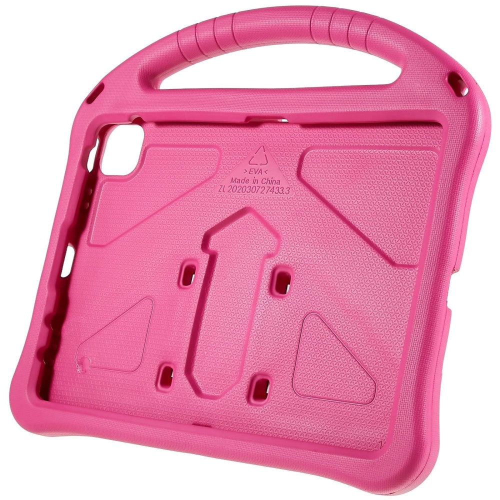 For iPad 10.9 (2022) EVA Rugged Shockproof Tablet Cover Convertible Handle Kickstand Protective Kids Case - Rose - billede 2