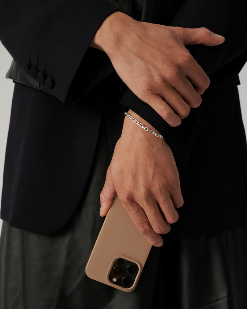 iPhone 15 Pro MagSafe Cover – Clay Beige – Nudient - billede 2
