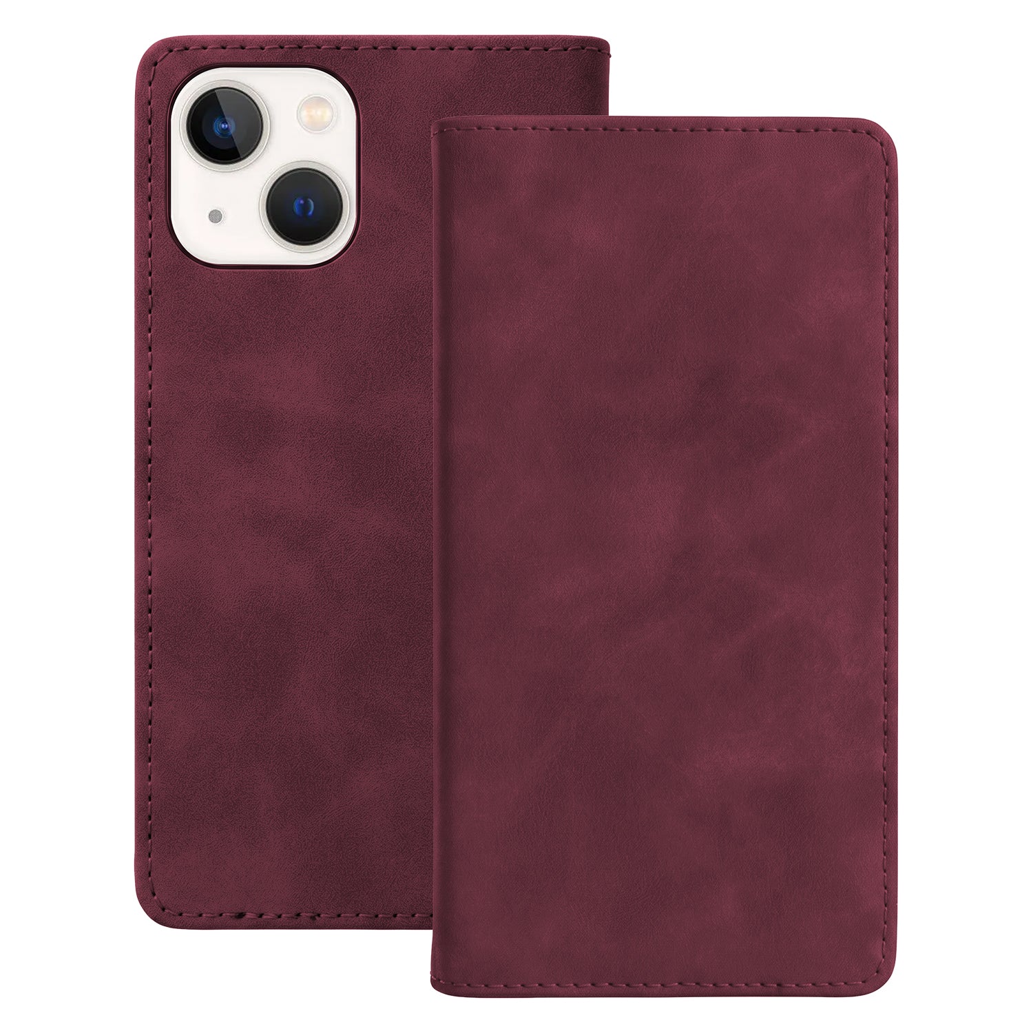 iPhone 16 Flipcover Ruskind Maroon