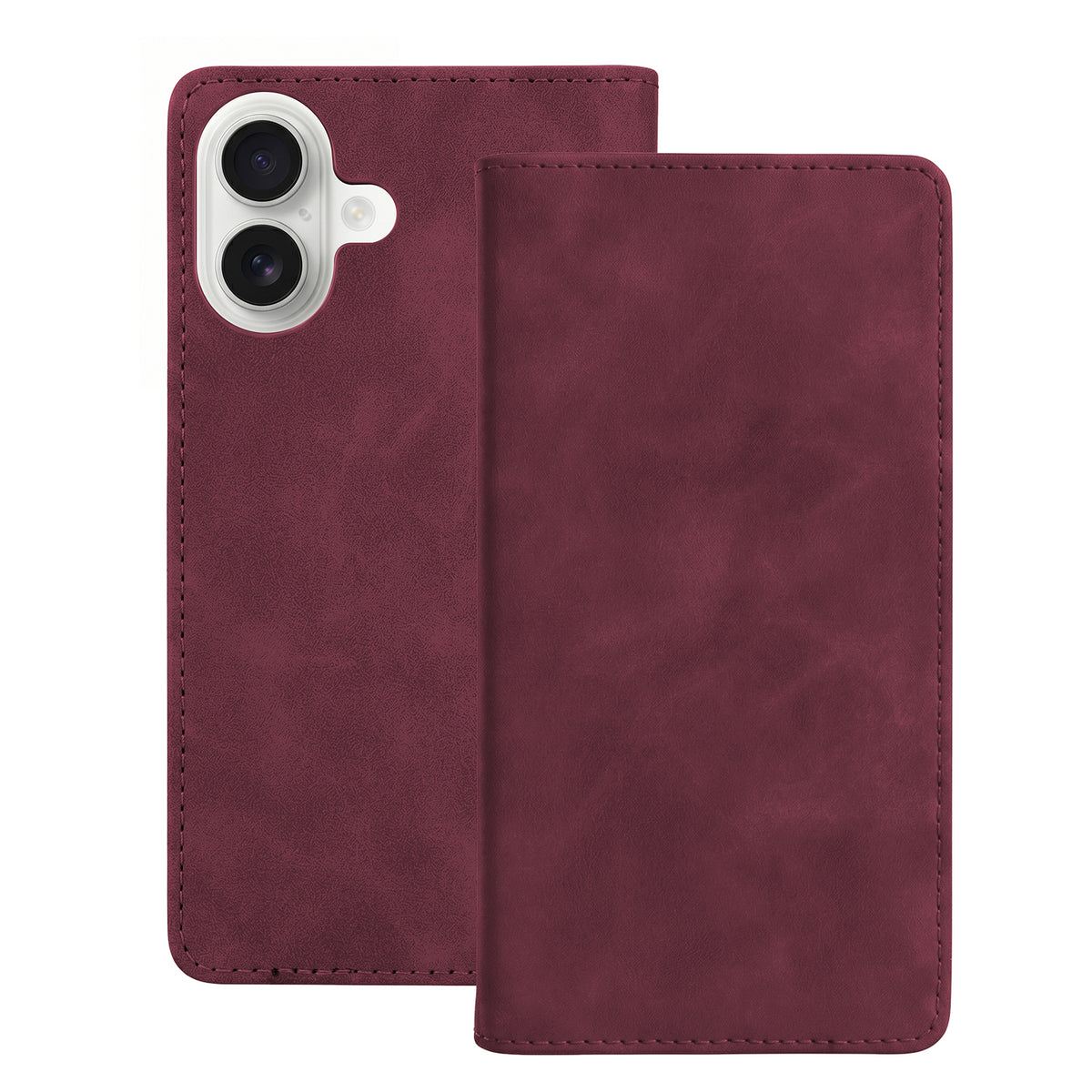 iPhone 16 Flipcover Ruskind Maroon