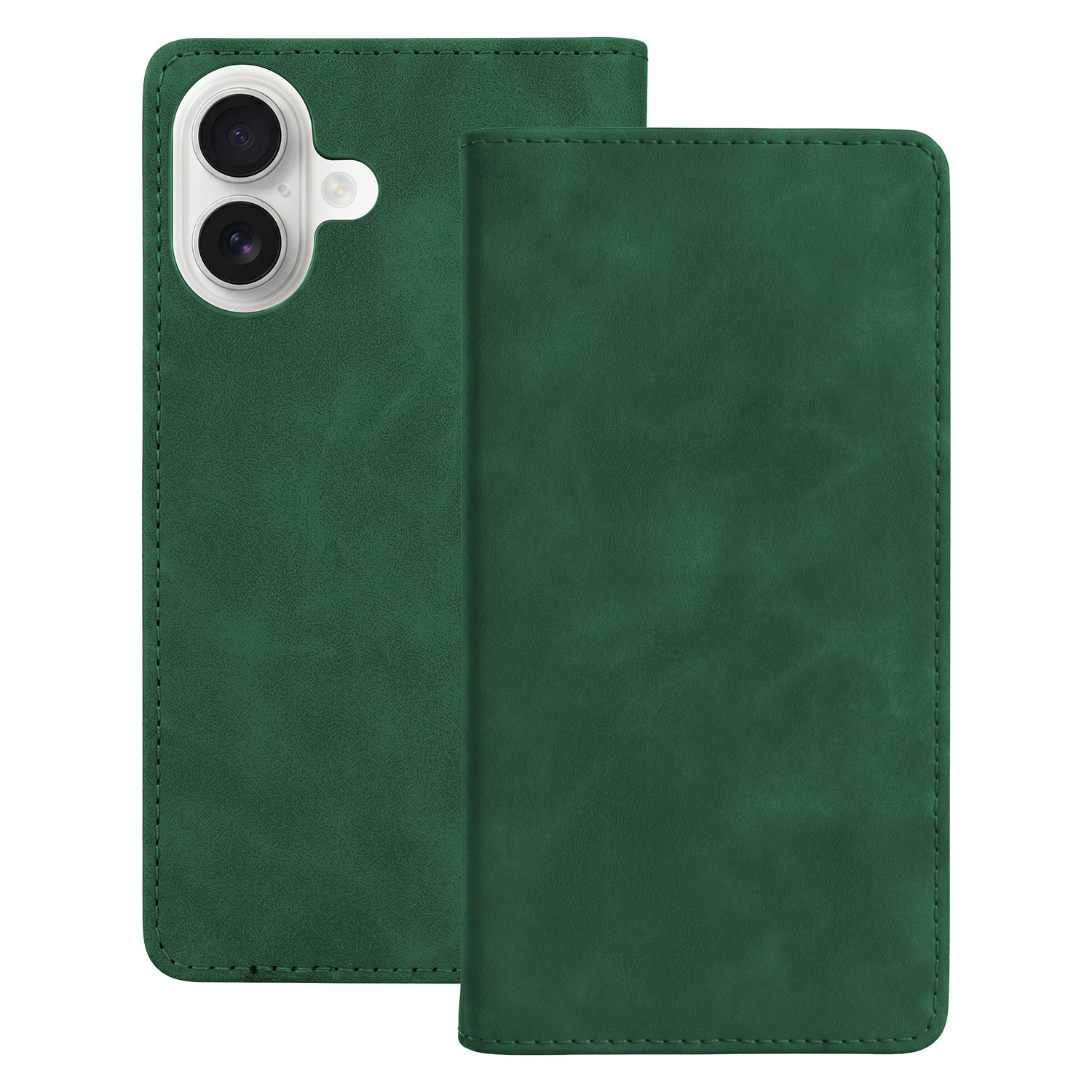 iPhone 16 Flipcover Ruskind Grøn