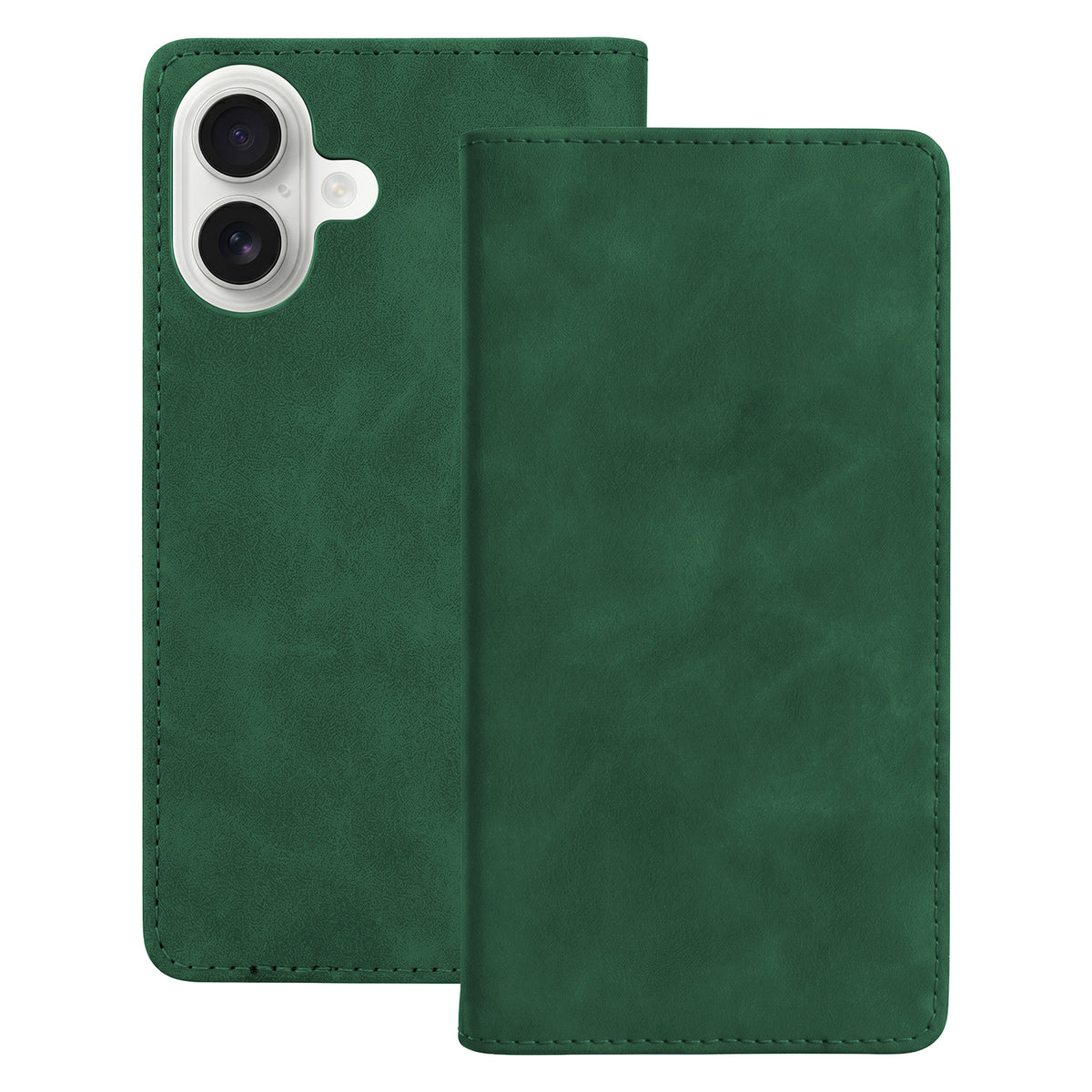 iPhone 16 Flipcover Ruskind Grøn