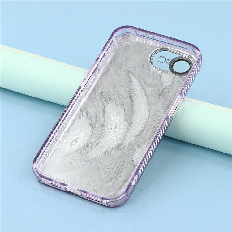 iPhone 16e / 17e Cover Blomster – Lilla