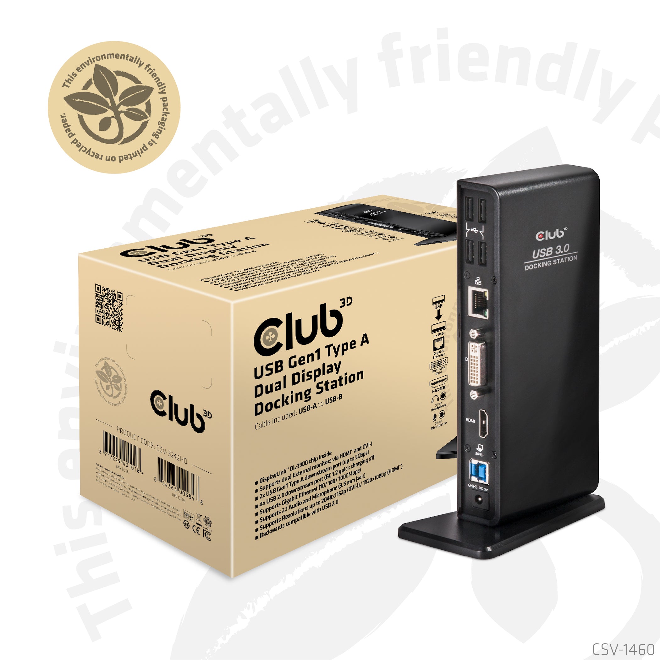 Club3D SenseVision USB 3.0 - billede 15