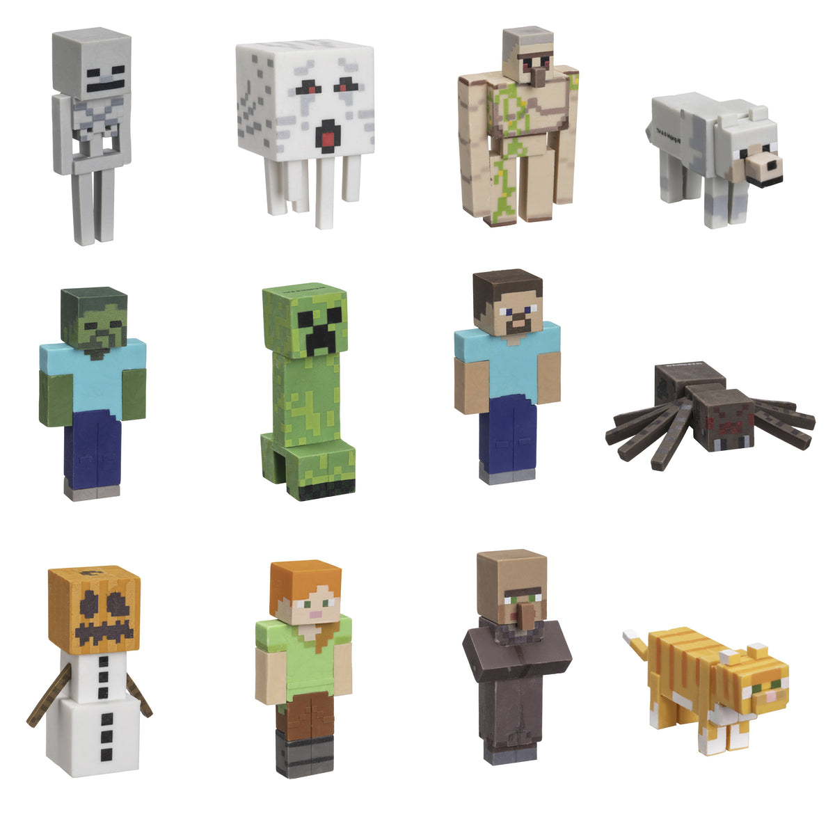 Minecraft - 3D-viskelæder (assorteret) - billede 5