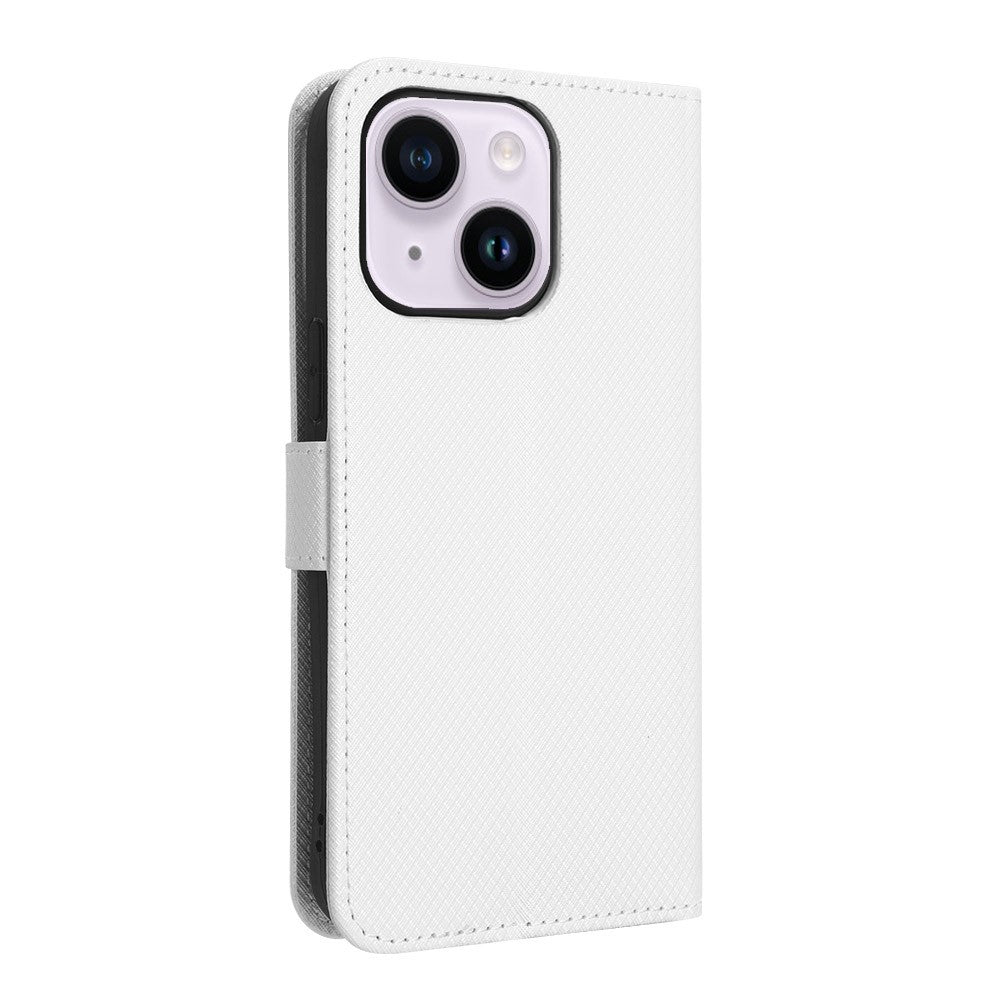 iPhone 14 Plus Wallet Flip Cover – Hvid - produktbillede 9