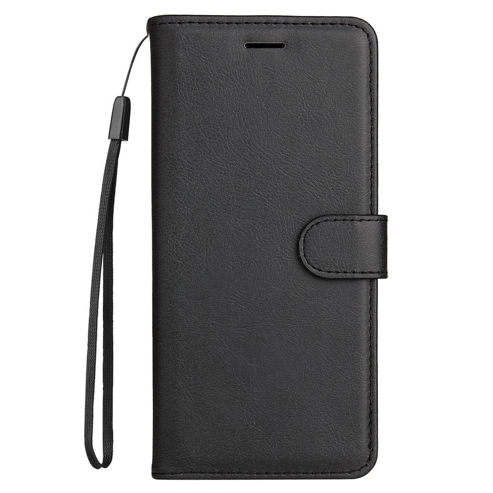 iPhone 14 Plus Læder Cover med kortholder M/3kort Magnetluk Og Strop – Sort - produktbillede 8