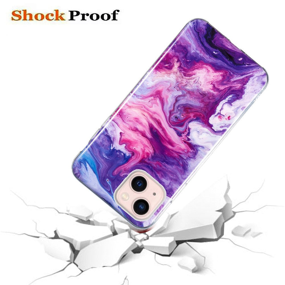 iPhone 13 Marmor – Rød - produktbillede 3
