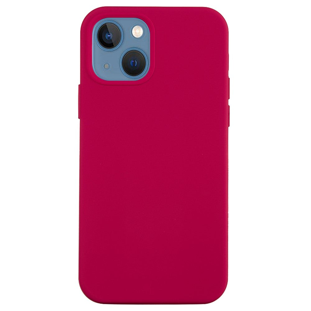 iPhone 14 plus/14 Plus Silicone Cover Ensfarvet Rose - produktbillede 1