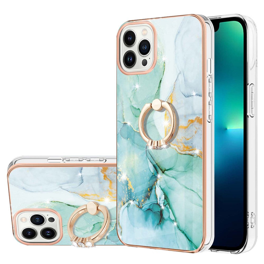 iPhone 14 Pro Max Cover Iph14promax Marmor M/stnd – Grøn - produktbillede 1