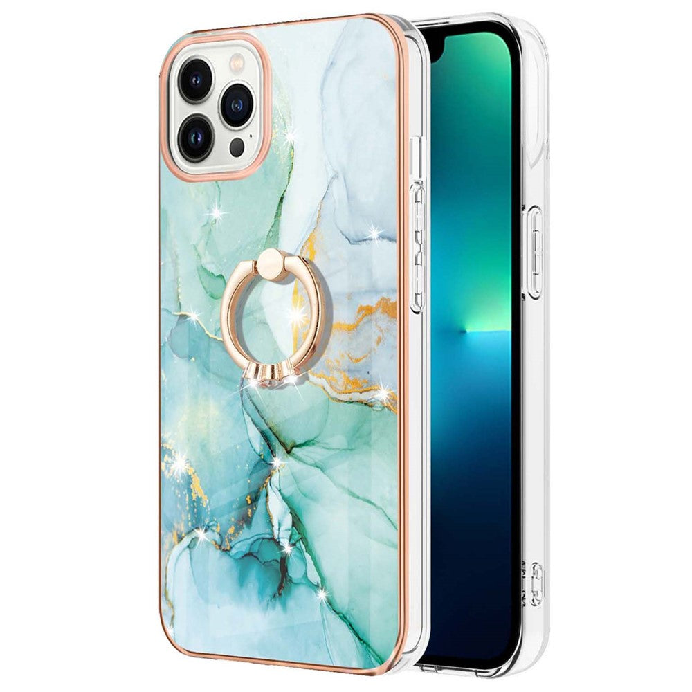 iPhone 14 Pro Max Cover Iph14promax Marmor M/stnd – Grøn - produktbillede 2