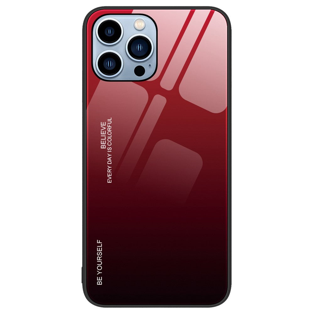 iPhone 14 Pro Max Cover Gradientrød - produktbillede 1