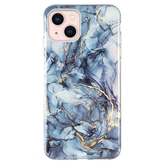 iPhone 14 Marmor – Blå/Grå - produktbillede 1