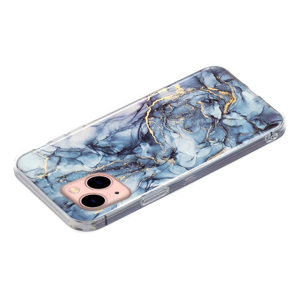 iPhone 14 Marmor – Blå/Grå - produktbillede 3