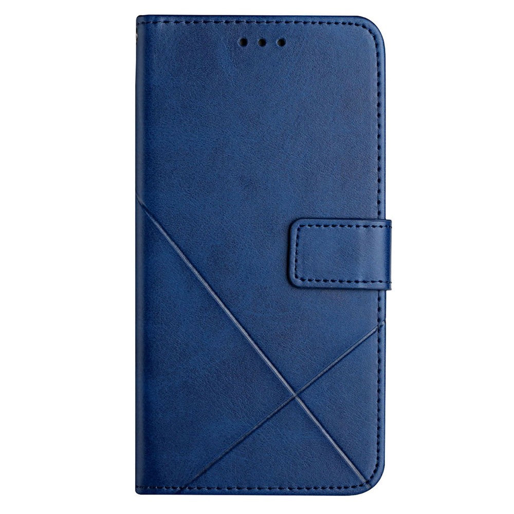iPhone 14 Wallet Flip Cover line – Blå - produktbillede 7