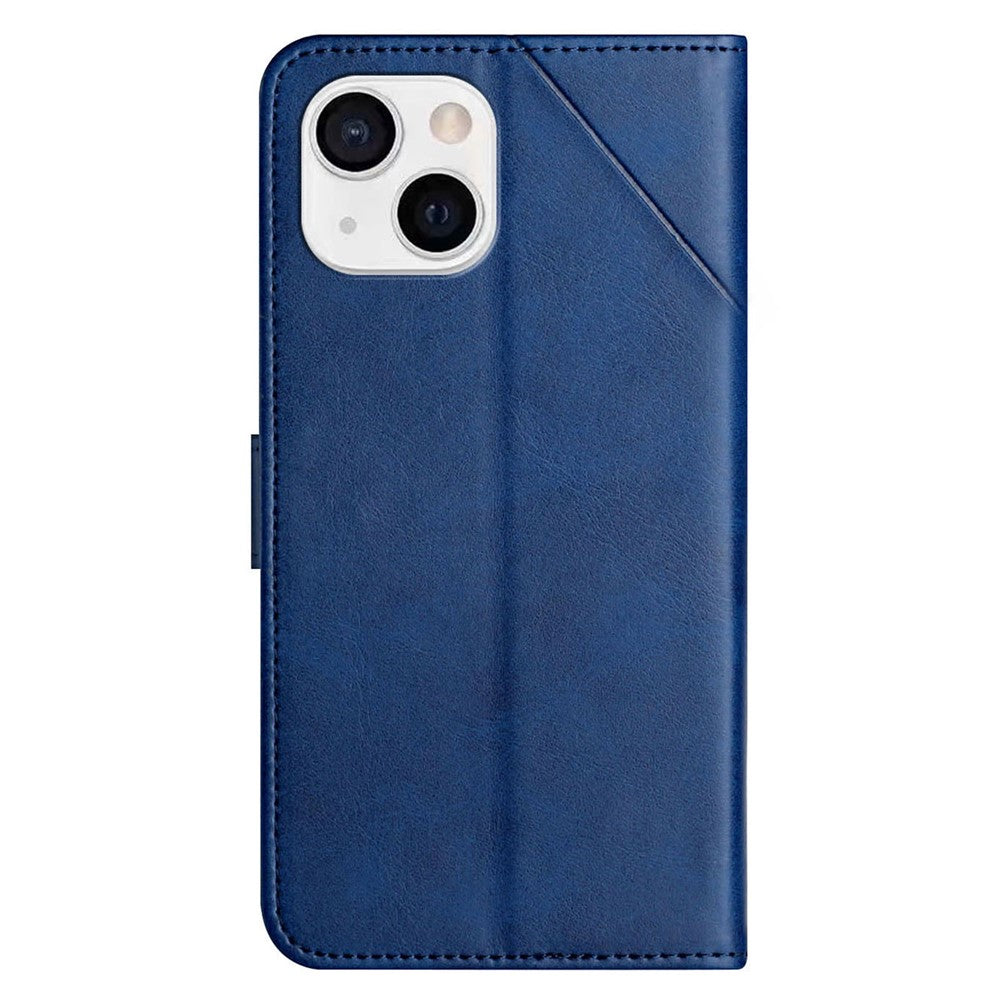iPhone 14 Wallet Flip Cover line – Blå - produktbillede 8