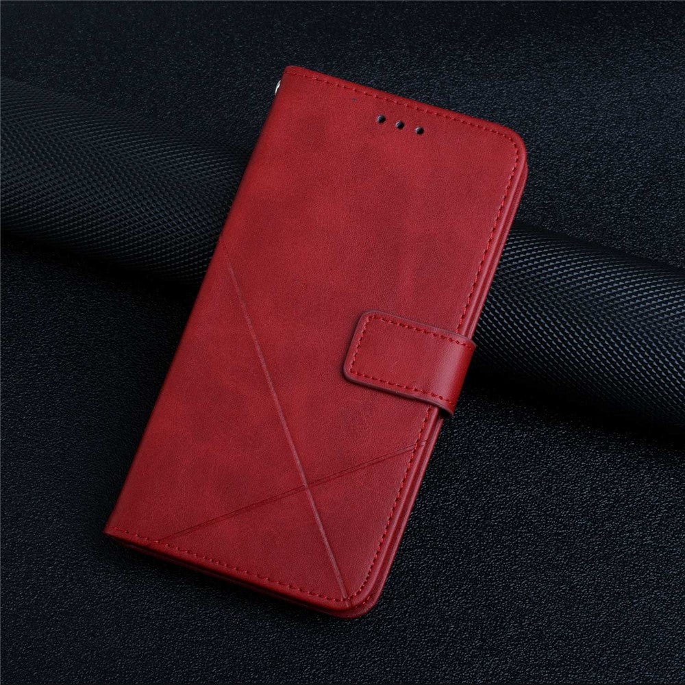 iPhone 14 Wallet Flip Cover line – Rød - produktbillede 6