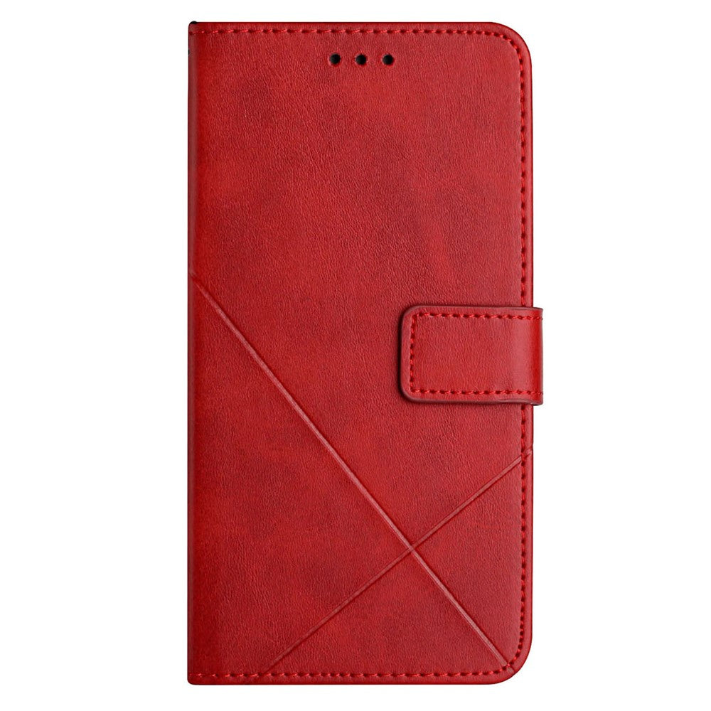 iPhone 14 Wallet Flip Cover line – Rød - produktbillede 7