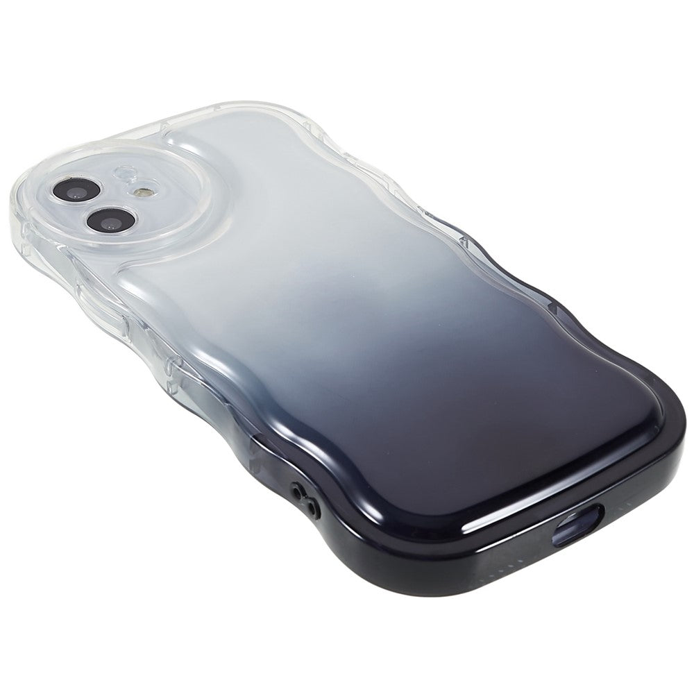 iPhone 12/12 Pro Cover Gennemsigtig Bølge – Sort - produktbillede 5