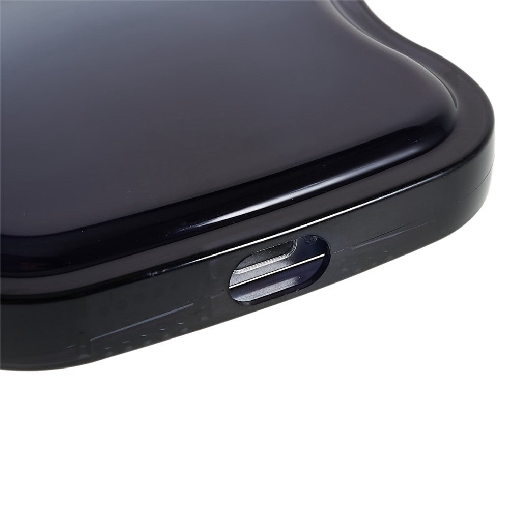 iPhone 12/12 Pro Cover Gennemsigtig Bølge – Sort - produktbillede 6