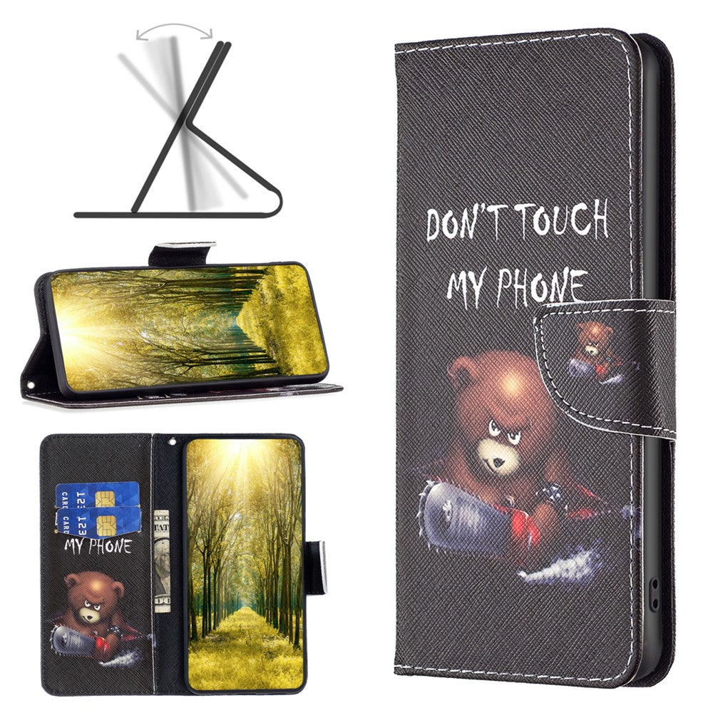 iPhone 16 Pro Wallet Flip Cover Don't Touch My - produktbillede 4