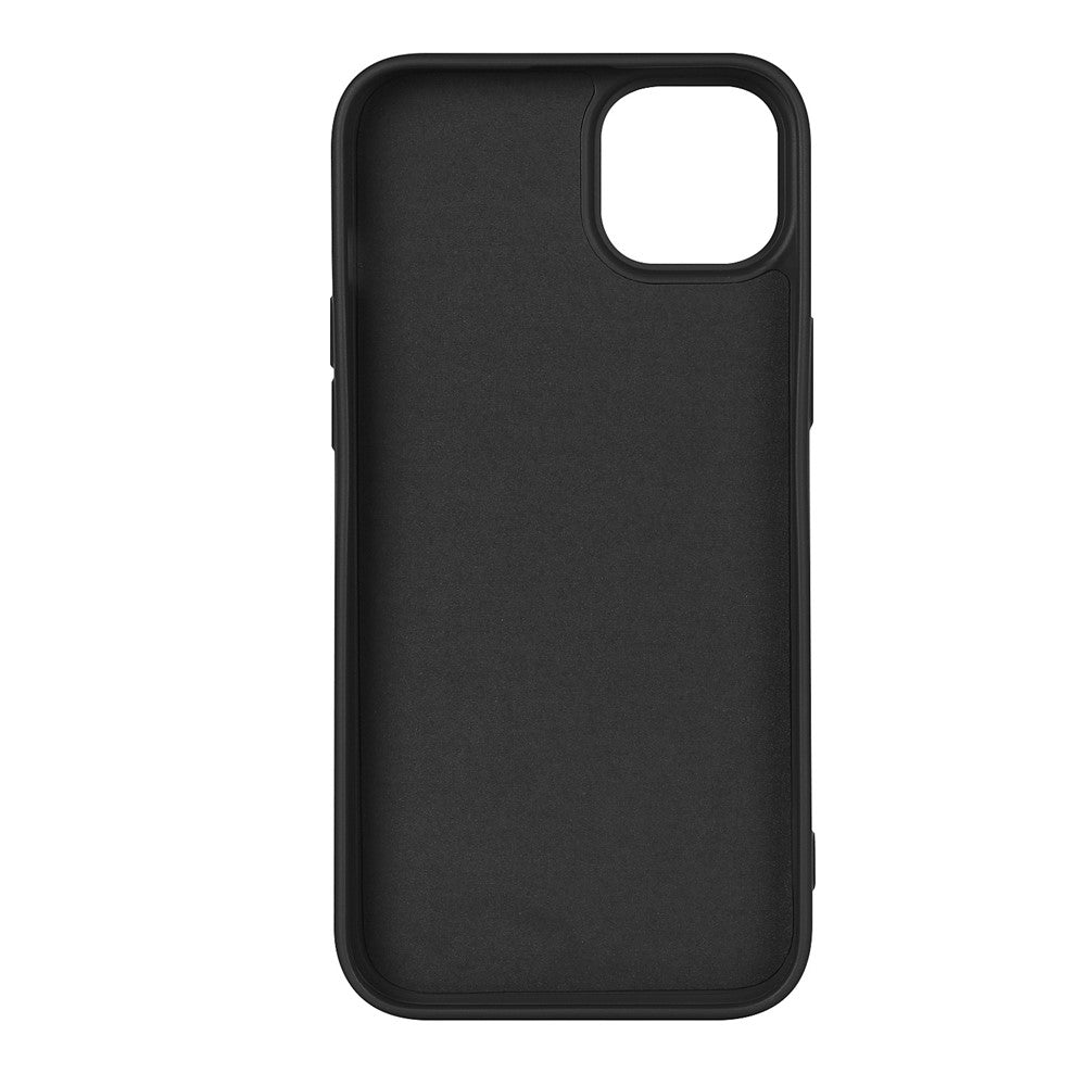 iPhone 14 Plus Cover Enfarvetsort - produktbillede 2