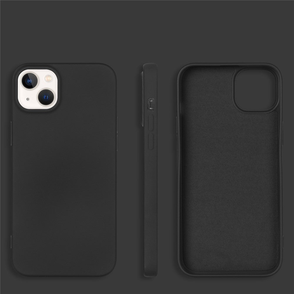 iPhone 14 Plus Cover Enfarvetsort - produktbillede 3