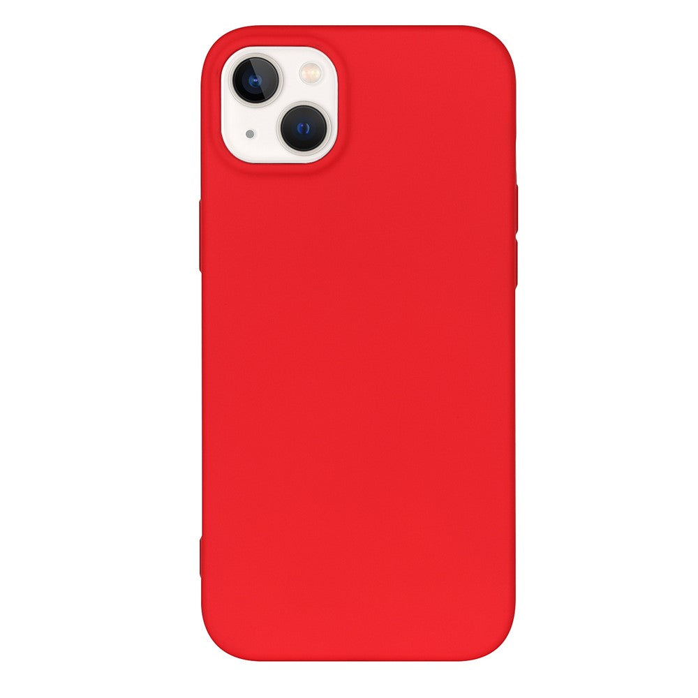 iPhone 14 Plus Cover Enfarvetrød - produktbillede 1