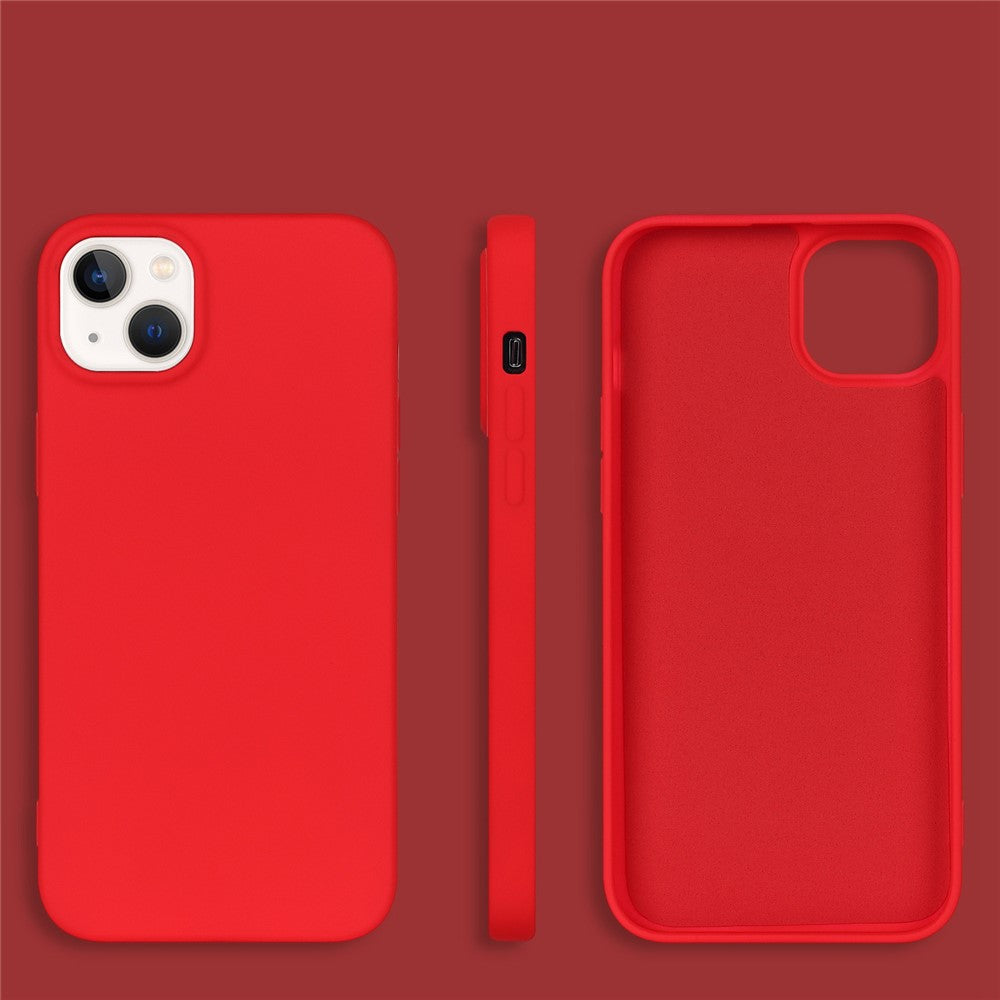 iPhone 14 Plus Cover Enfarvetrød - produktbillede 3