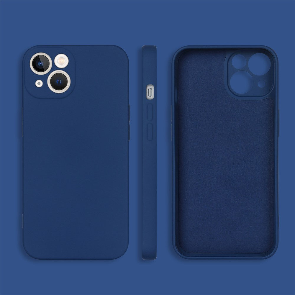 iPhone 14 Cover Rubberized 2mm – Blå
