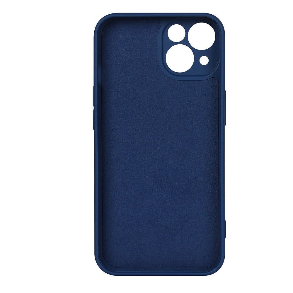 iPhone 14 Cover Rubberized 2mm – Blå