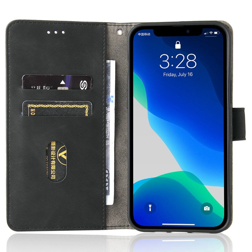 iPhone 14 Pro PU Wallet Flip Cover Folio – Sort - produktbillede 2