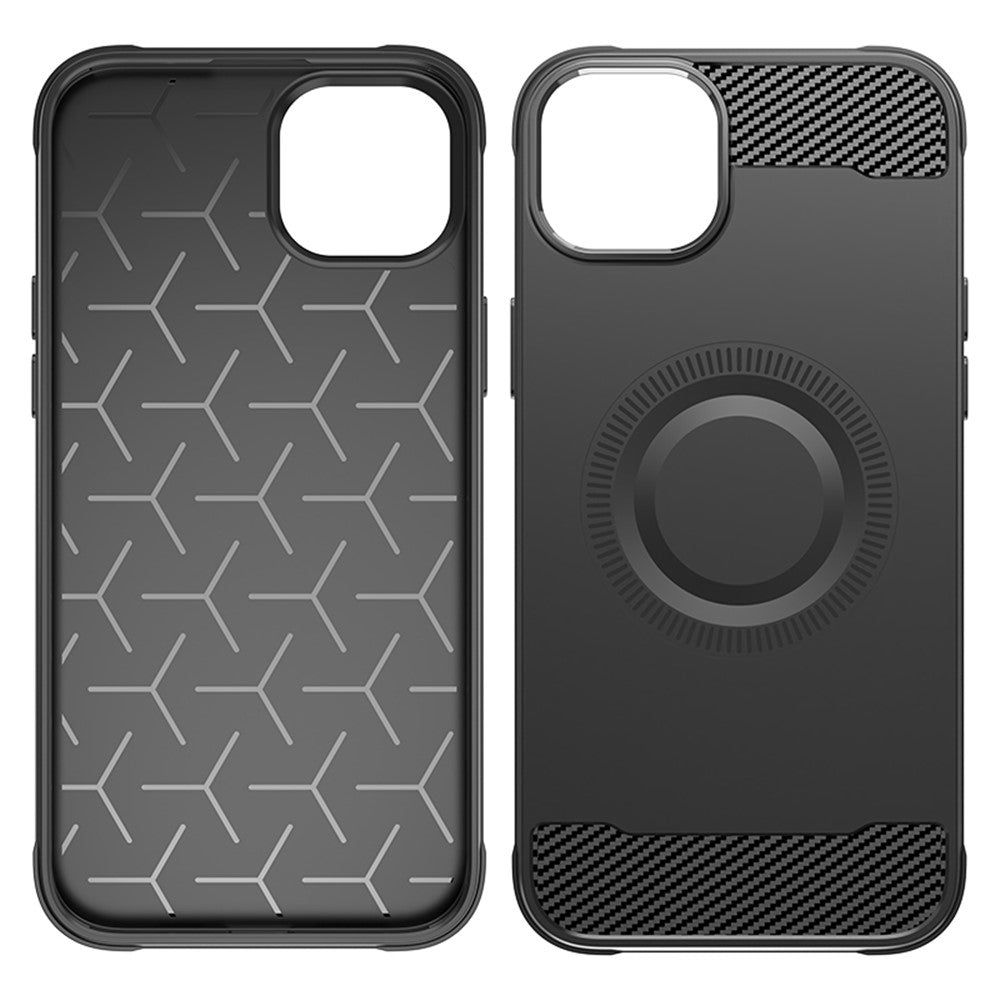 iPhone 14 MagSafe Cover carbon – Grøn - produktbillede 4