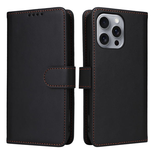 iPhone 16 Pro Max Wallet Flip Cover – Sort - produktbillede 1