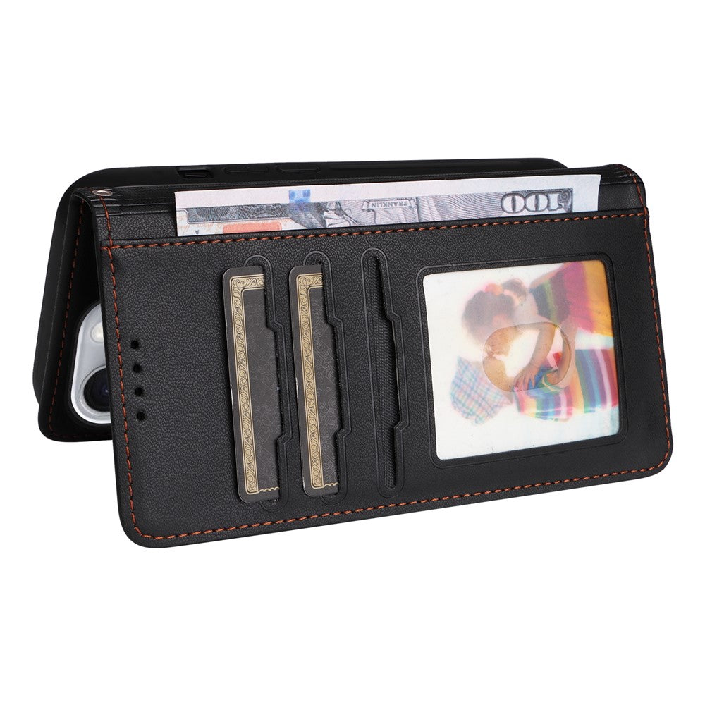 iPhone 16 Pro Max Wallet Flip Cover – Sort - produktbillede 5