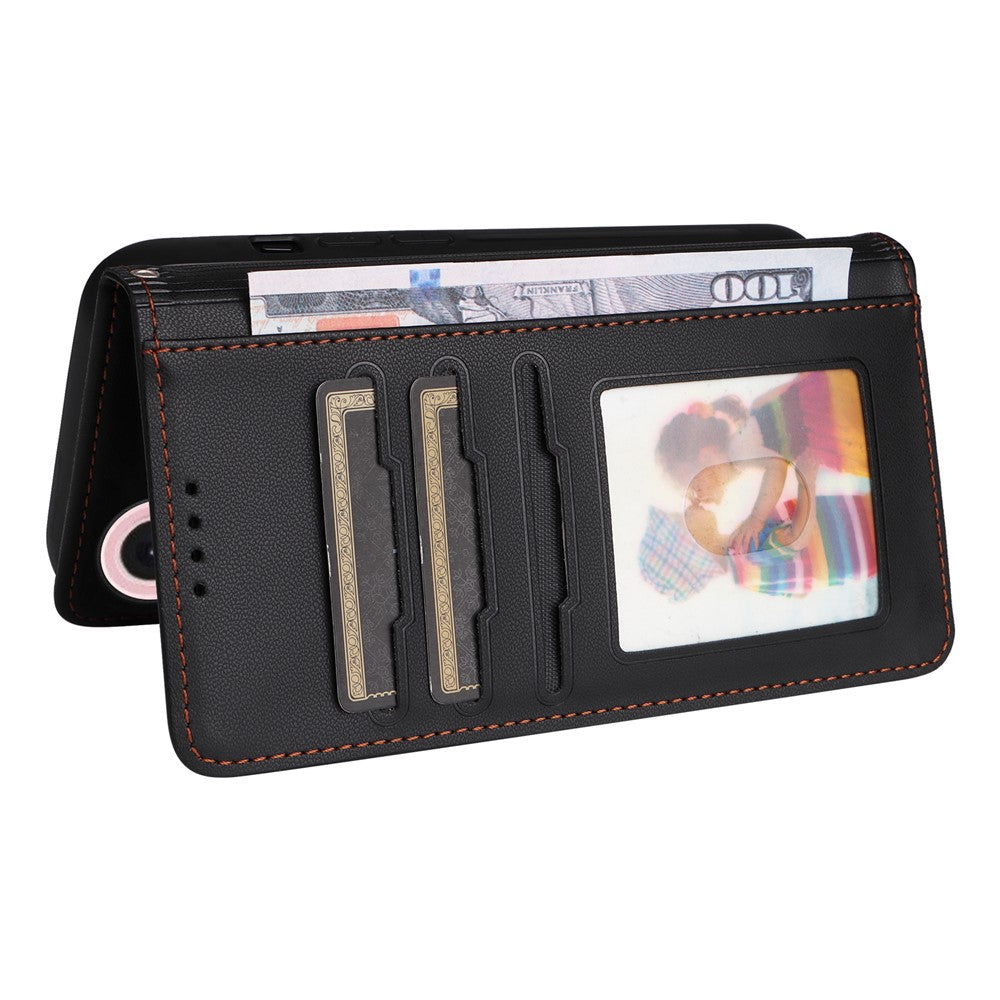 iPhone 16 Wallet Flip Cover – Sort - produktbillede 5