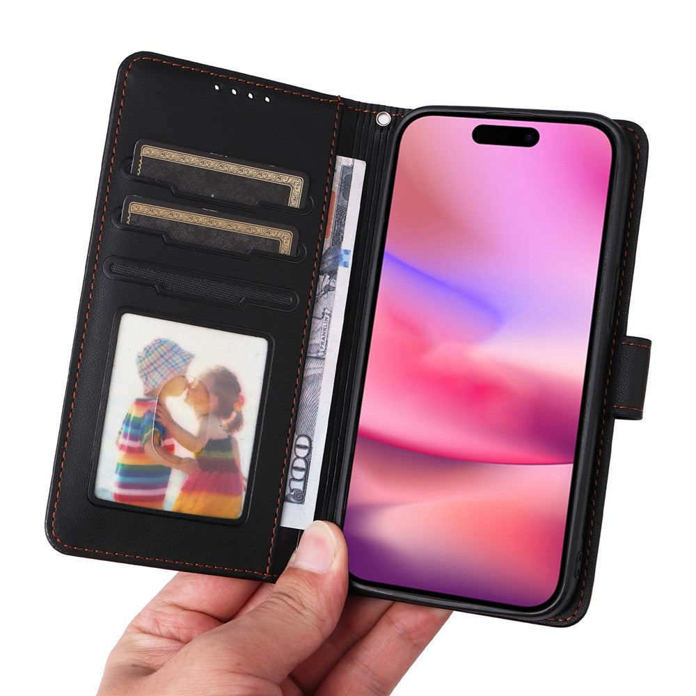 iPhone 16 Wallet Flip Cover – Sort - produktbillede 7