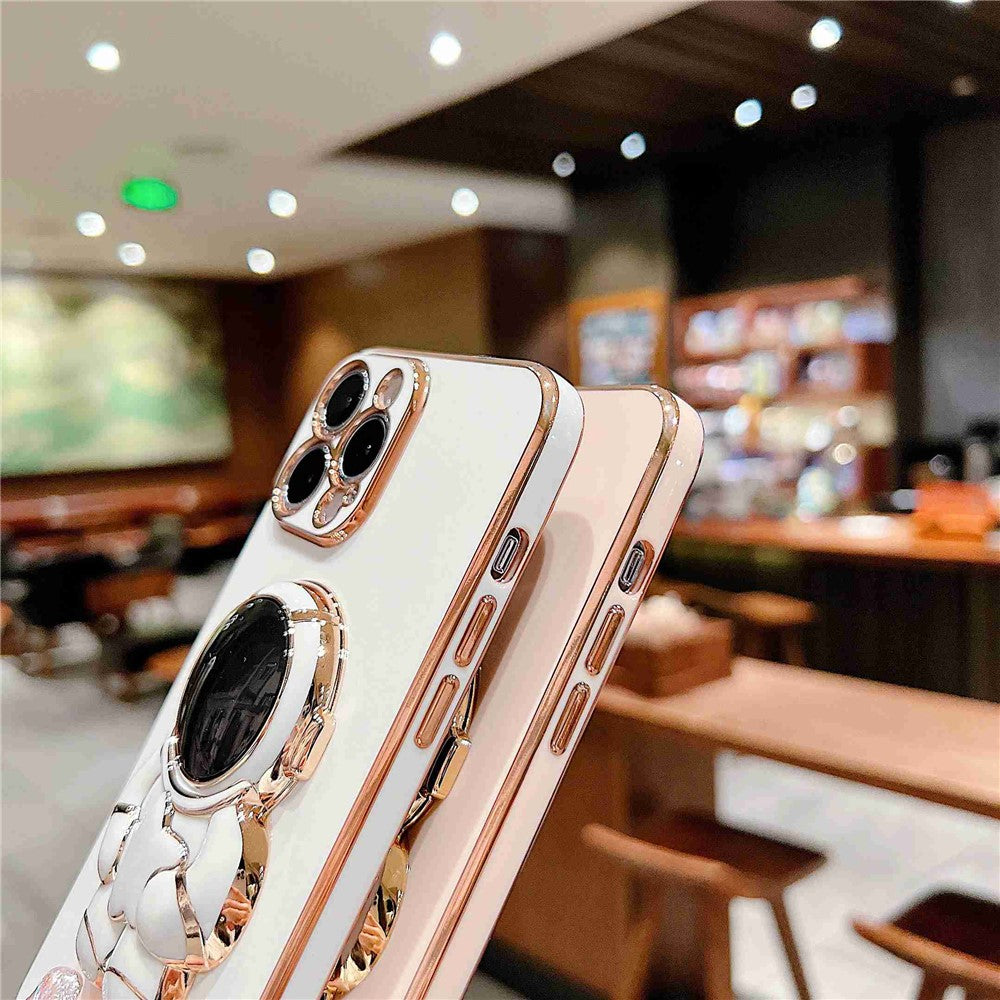 iPhone 13 Pro Cover Kickstand Astronaut – Lilla - produktbillede 5
