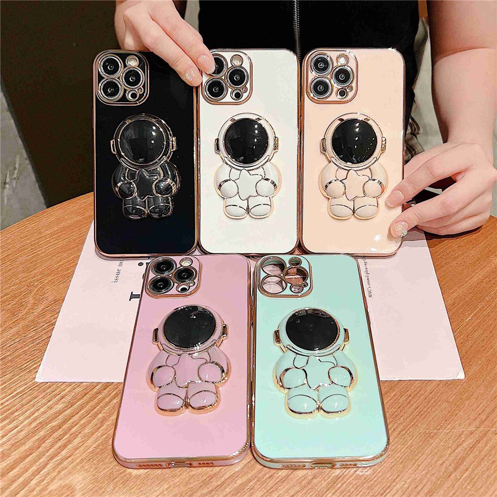 iPhone 13 Pro Cover Kickstand Astronaut – Lilla - produktbillede 8