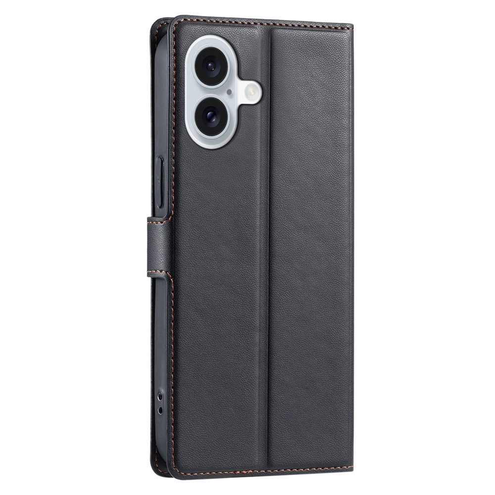 iPhone 16 Wallet Flip Cover Dots – Sort - produktbillede 10