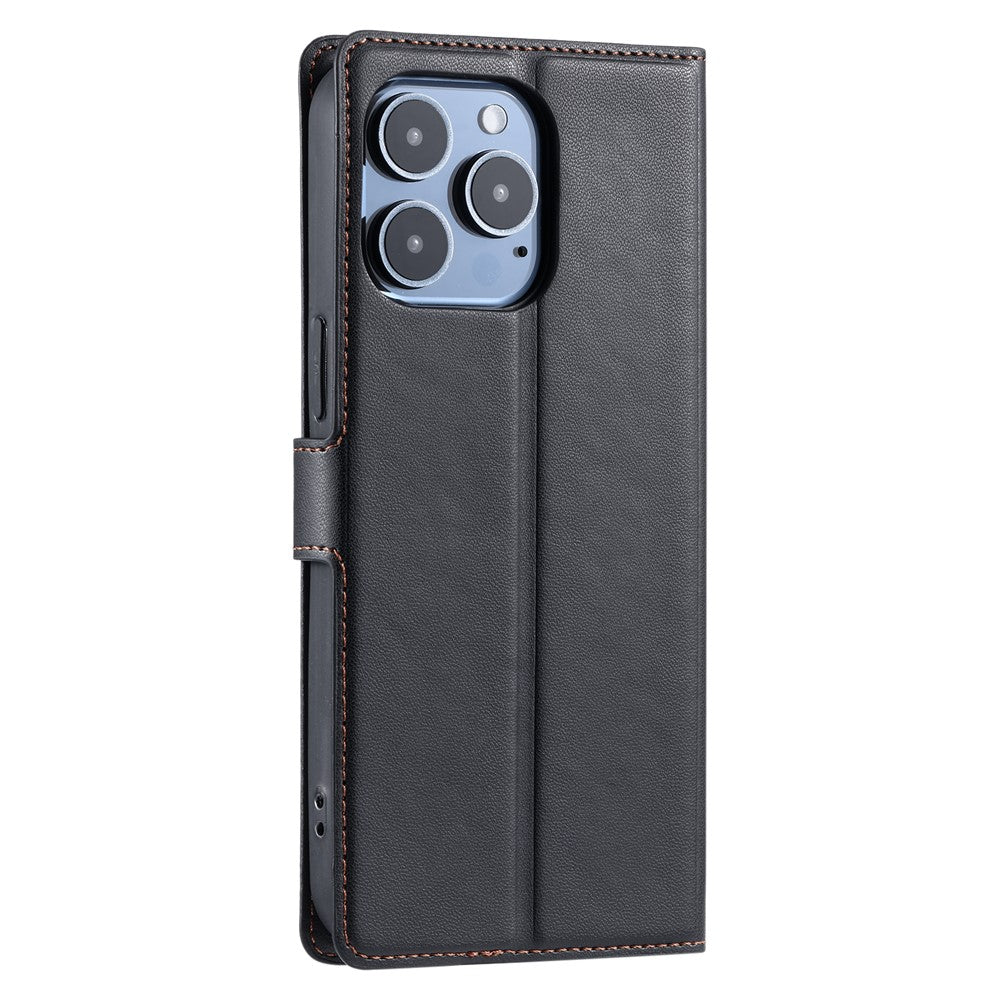 iPhone 16 Pro Max Wallet Flip Cover Dots – Sort - produktbillede 10