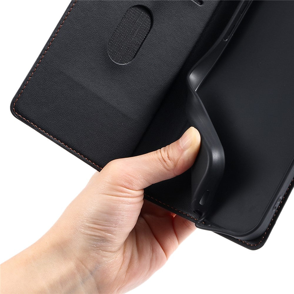 iPhone 16 Pro Max Wallet Flip Cover Dots – Sort - produktbillede 8