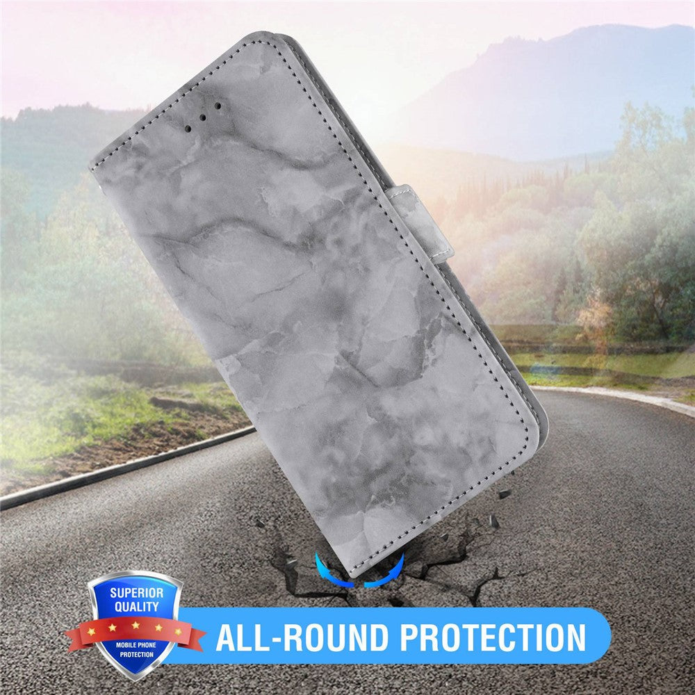 iPhone 13 Wallet Flip Cover marmor - produktbillede 5