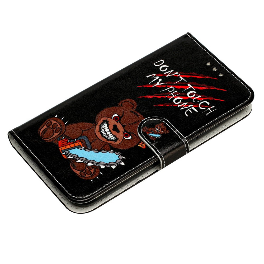 iPhone 16e / 17e Wallet Flip Cover Dont Touch My Phone - produktbillede 4