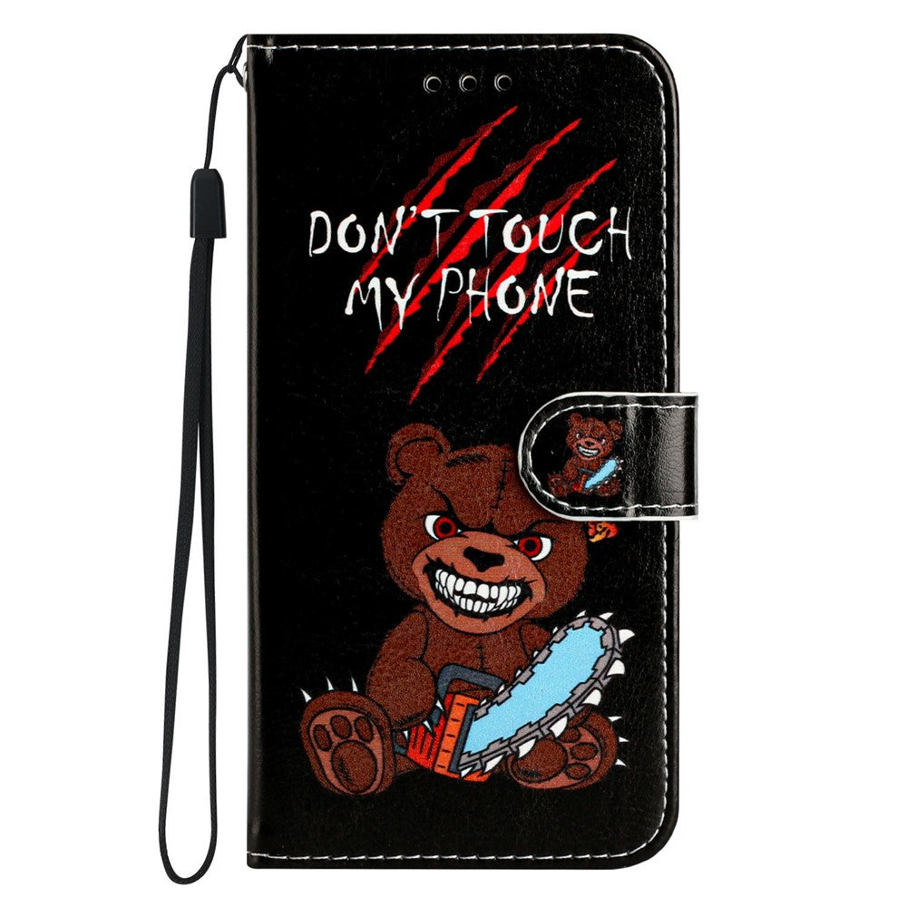 iPhone 16e / 17e Wallet Flip Cover Dont Touch My Phone - produktbillede 7