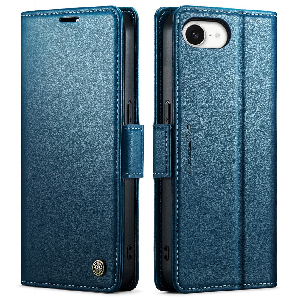 iPhone 16e / 17e Wallet Flip Cover RFID – Blå - produktbillede 2
